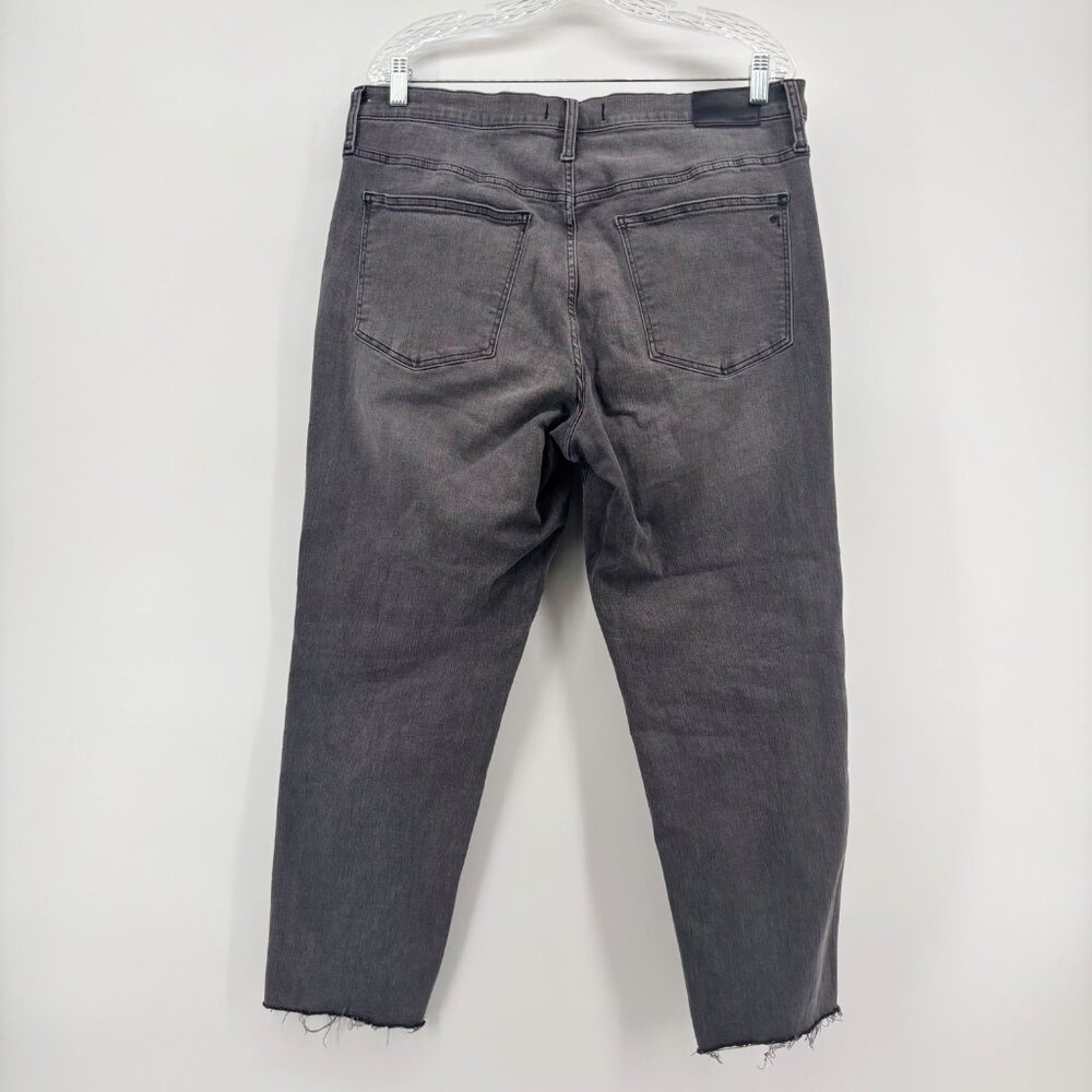 Madewell Womens Black Faded "STOVEPIPE" Skinny Jeans Size 31 - Picture 3 of 10